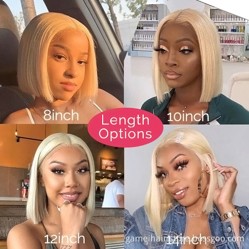 Cheap Wholesale 613 Blonde Raw Brazilian Human Hair 4x4 Hd Full Lace Front Wig Vendor For Black Women Human Hair 613 Lace Wig